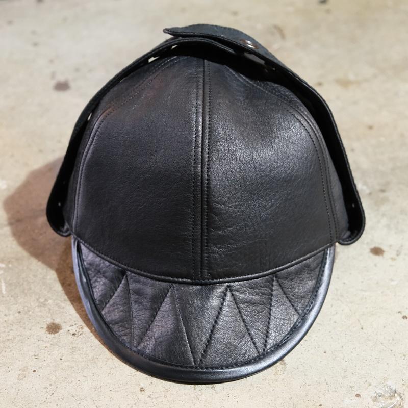 BLACKSIGN ブラックサイン　2025AW ロングブリム　フライトキャップ BLACK SIGN/ブラックサイン】2025AW「Oiled Cotton Swindler Hat