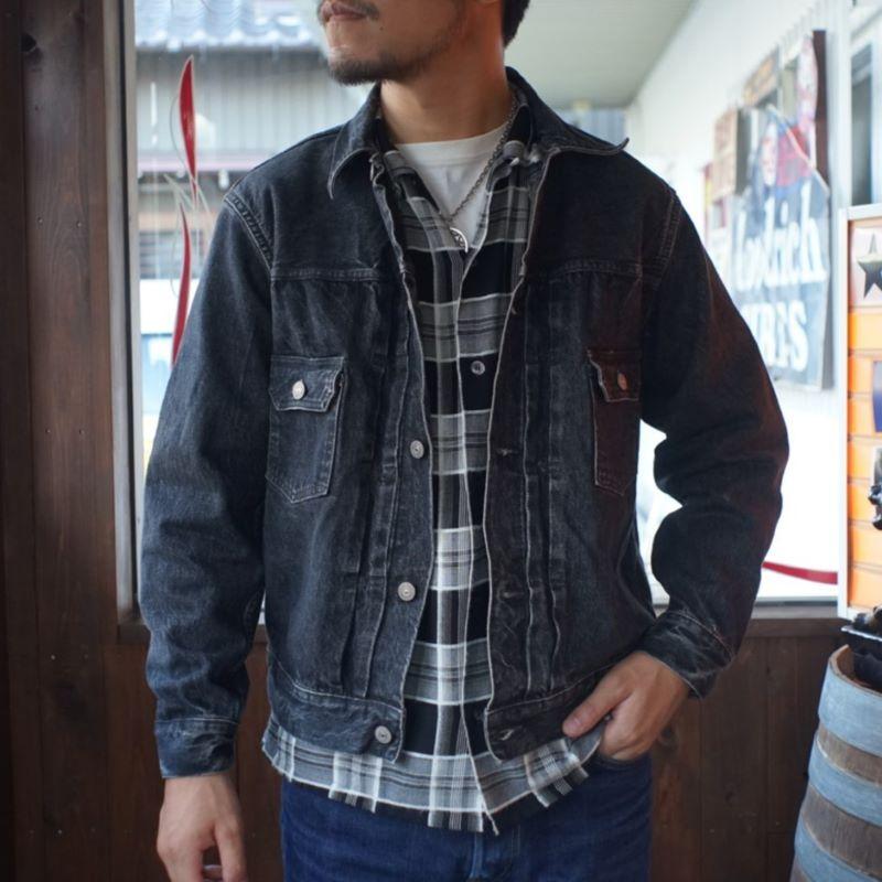 SUGAR CANE シュガーケーン【SC15650H】【14.25oz. BLACK DENIM JACKET