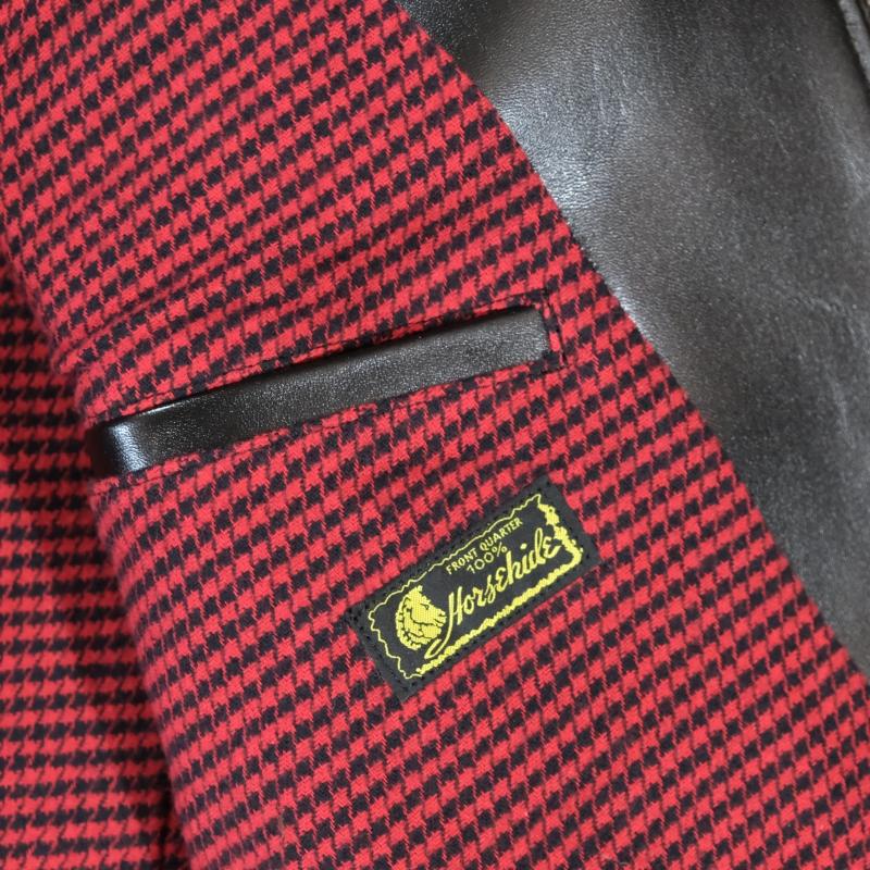 Y'2 LEATHER ワイツーレザー【HR-55】【VINTAGE HORSE D-POCKET DOUBLE RIDERS】ビンテージホースDポケットダブルライダース ライダースジャケット 馬革 日本製の画像