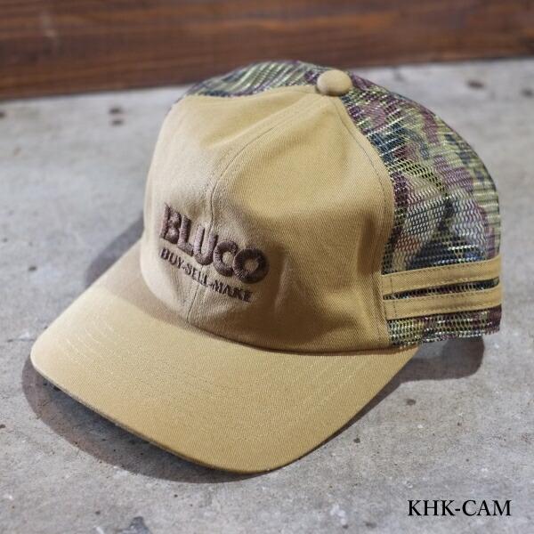 BLUCO ブルコ【1406】【MESH CAP -Logo-】メッシュキャップ ワークキャップ フリーサイズ｜lahaina-mie｜03