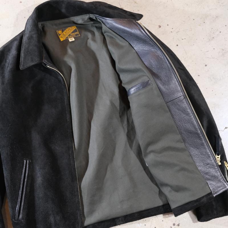 Y'2 LEATHER ワイツーレザー【TR-65】【STERR SUEDE SINGLE RIDERS