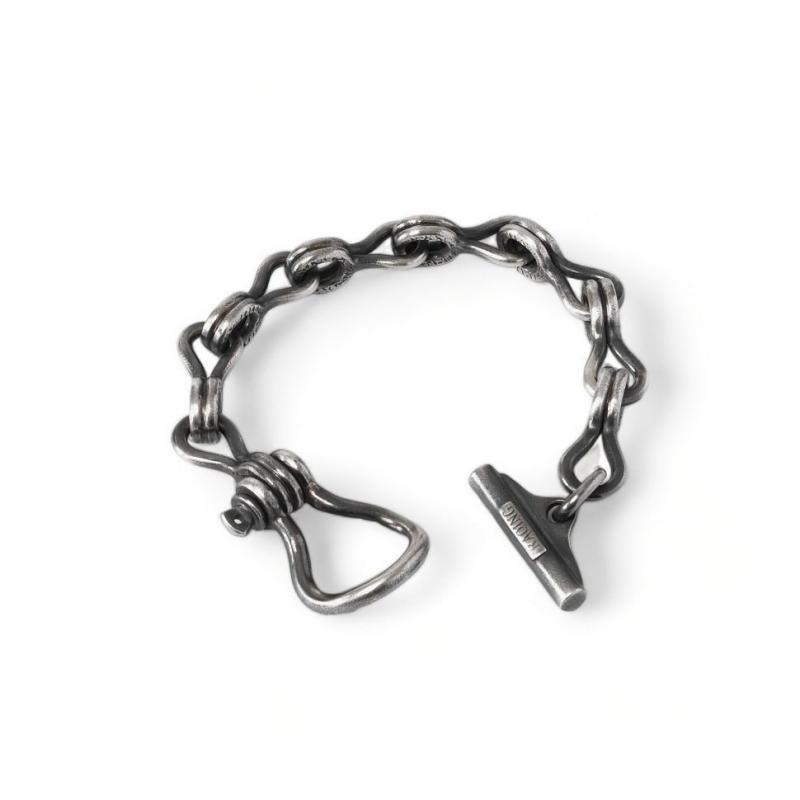 シルバー チェーンブレスレット RAOING RAOING ローイング【3MM Chain Bracelet】≪22cm≫ 3mmチェーン