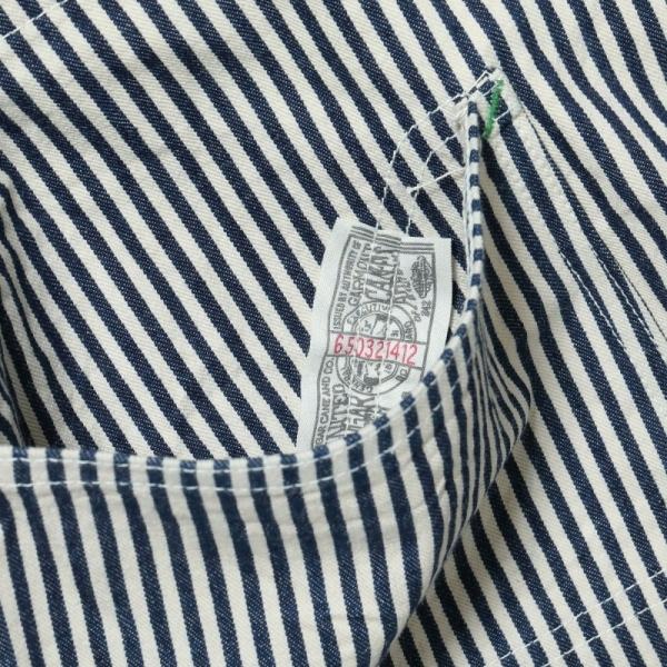 SUGAR CANE シュガーケーン【SC15656】【11oz. HICKORY STRIPE WORK