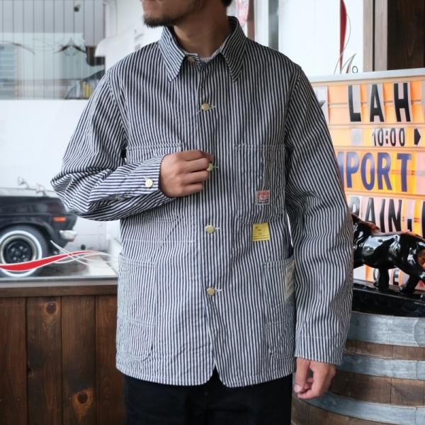 SUGAR CANE シュガーケーン【SC15656】【11oz. HICKORY STRIPE WORK