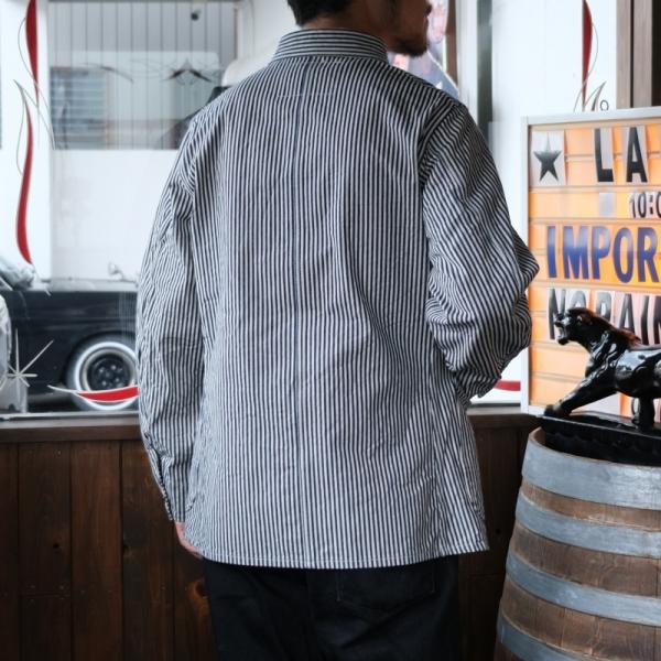 SUGAR CANE シュガーケーン【SC15656】【11oz. HICKORY STRIPE WORK