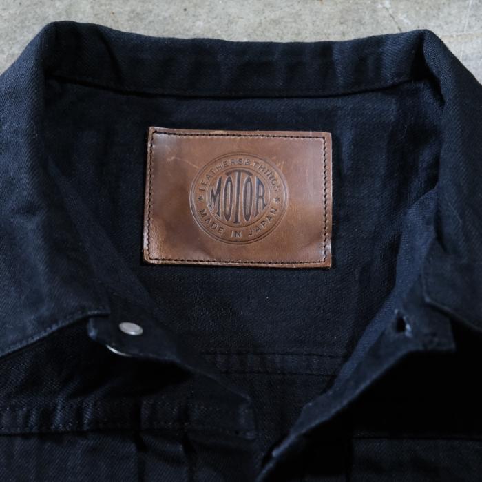 MOTOR NEW VINTAGE モーター【RCL6B】【BLACK DENIM JACKET】ブラック