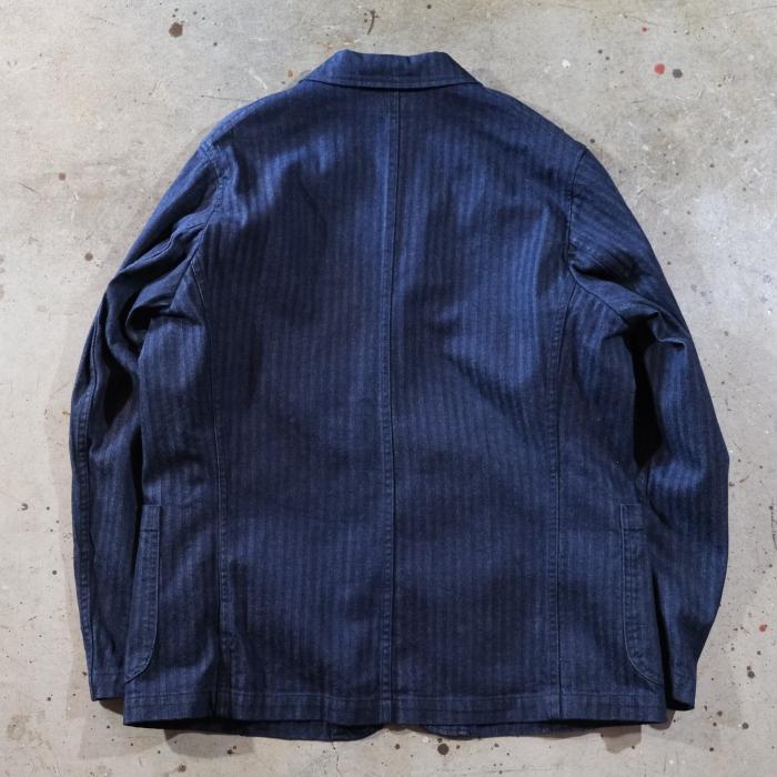 WORKERS ワーカーズ【Lounge Jacket】≪Indigo Herringbone≫ラウンジ