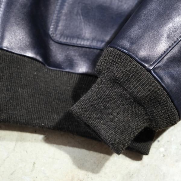 Y'2 LEATHER ワイツーレザー【A-2】【INDIGO HORSE Type A-2】インディゴホース Type A-2 馬革 革厚約1.3ｍｍ 日本製の画像