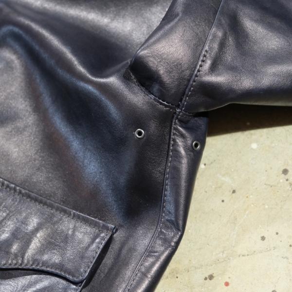 Y'2 LEATHER ワイツーレザー【A-2】【INDIGO HORSE Type A-2】インディゴホース Type A-2 馬革 革厚約1.3ｍｍ 日本製の画像