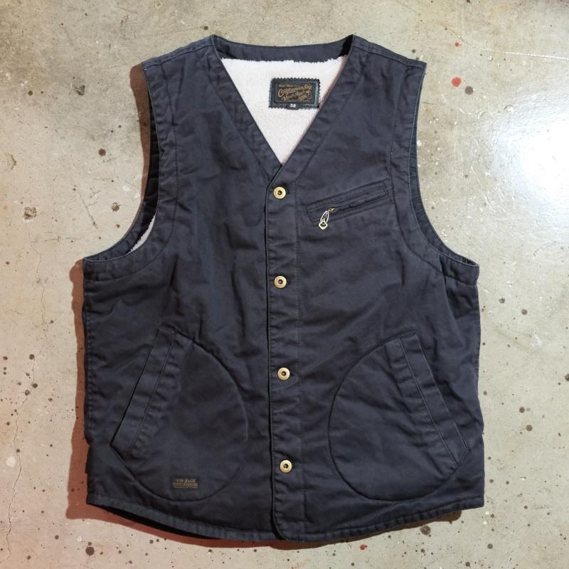 Vin&Age ヴィンアンドエイジ【TYPE VTJ7】【DECK BOA VEST】デッキボアベスト アクリルボア コットンツイル : 87463454 : LAHAINA - 通販 - Yahoo!ショッピング Vin&Age ヴィンアンドエイジ【TYPE VTJ7】【DECK BOA VEST】デッキボアベスト アクリルボア コットンツイル : 87463454 : LAHAINA - 通販 - Yahoo!ショッピング