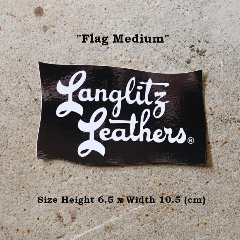 Langlitz Leathers (ラングリッツレザー)Sticker Flag Medium