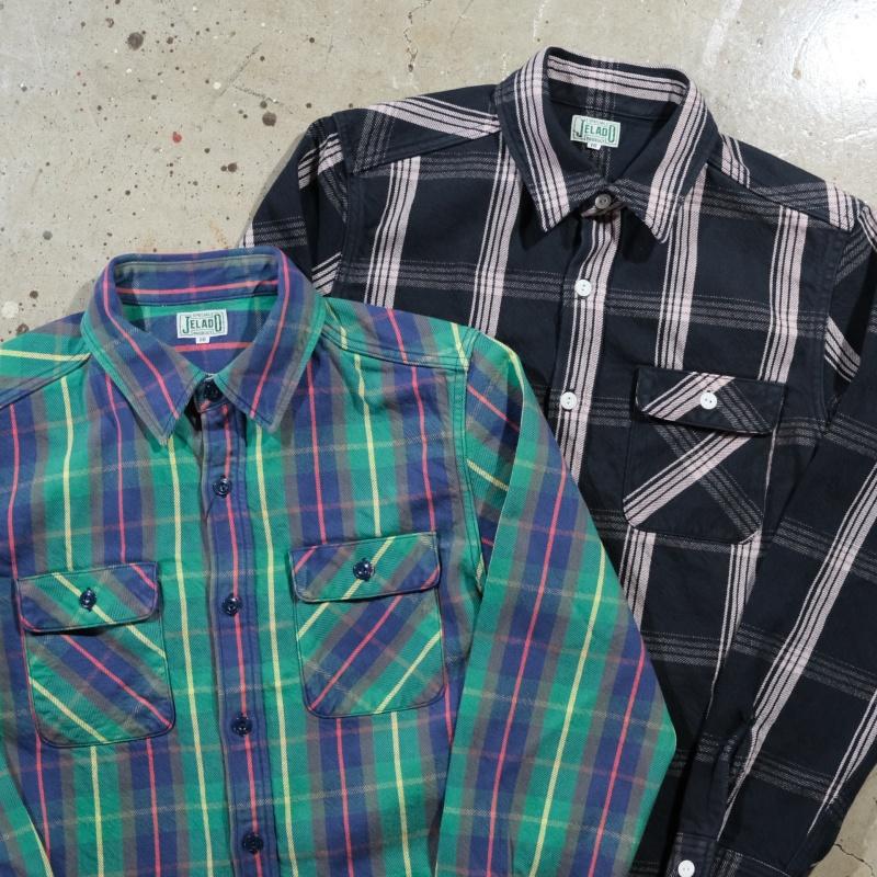 JELADO ジェラード【JP02125】【Union workers Shirts Short Length