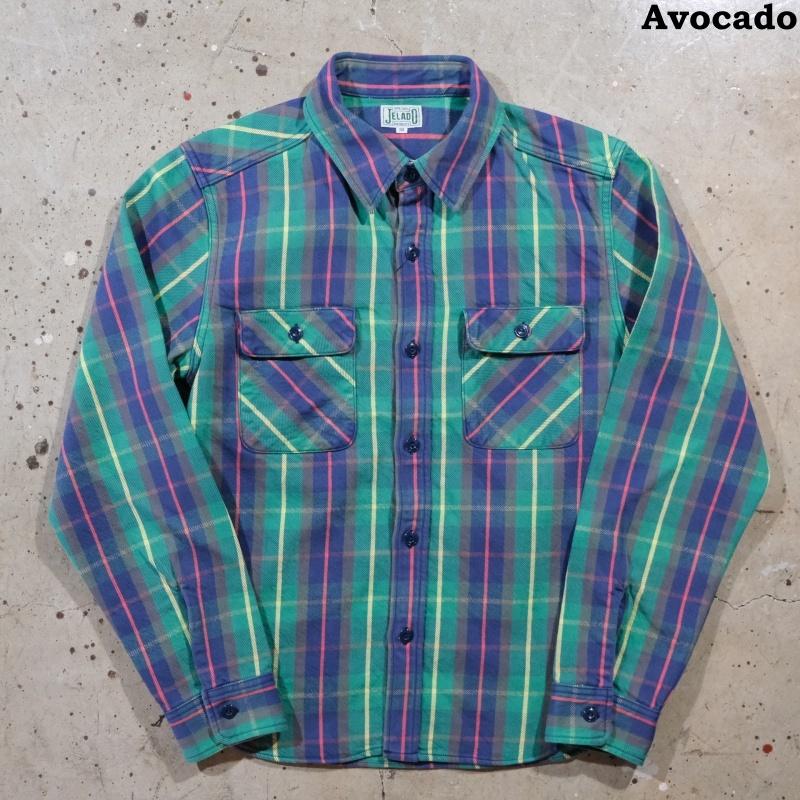 JELADO ジェラード【JP02125】【Union workers Shirts Short Length