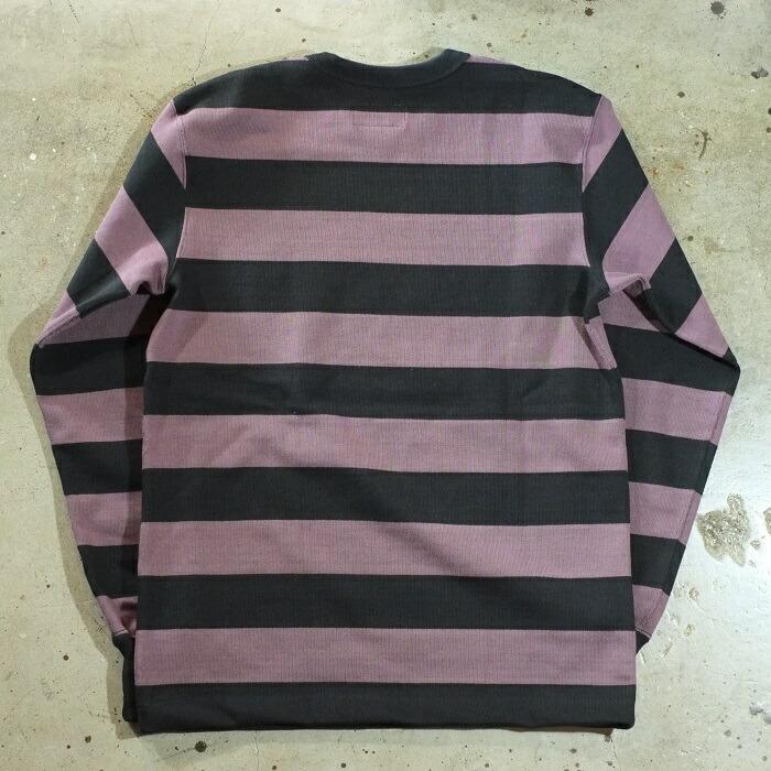 WEST RIDE ウエストライド【HEAVY BORDER L/S TEE】ボーダー長袖T