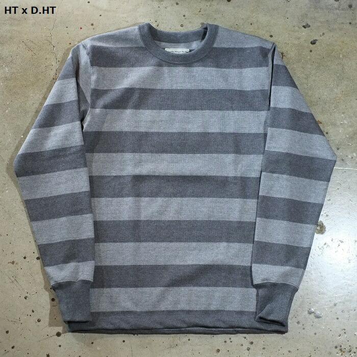 WEST RIDE ウエストライド【HEAVY BORDER L/S TEE】ボーダー長袖T