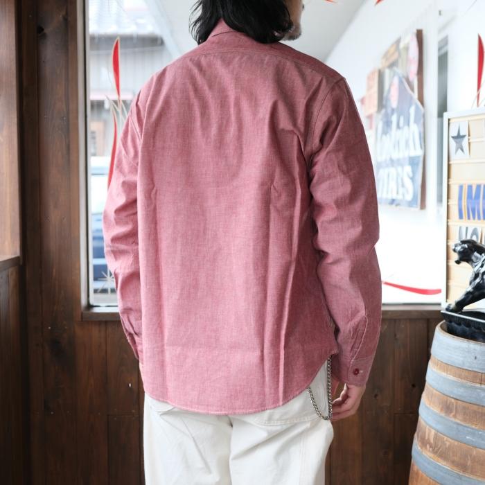 SUGAR CANE シュガーケーン 【SC29682】【RED CHAMBRAY WORK SHIRT