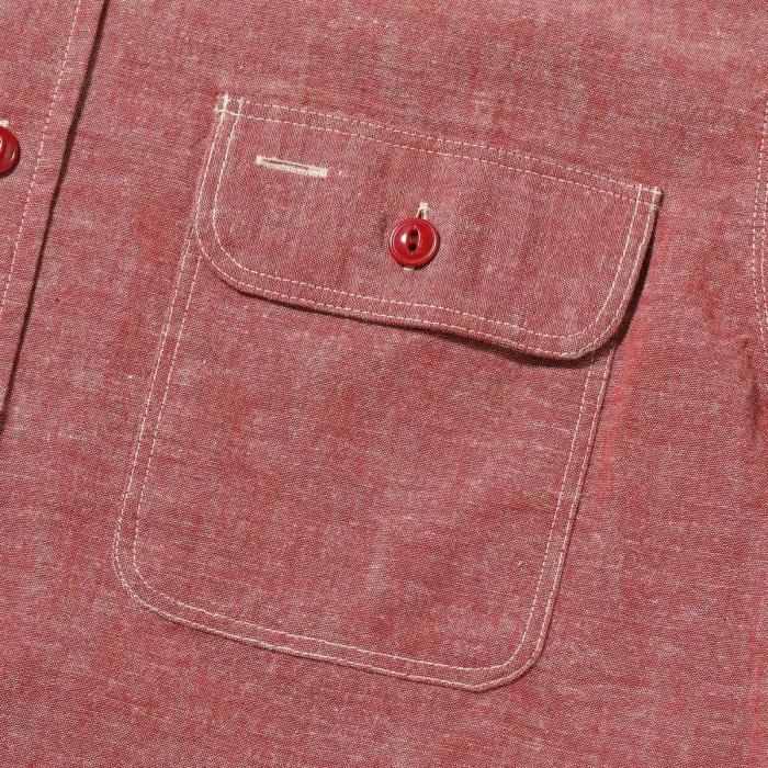 SUGAR CANE シュガーケーン 【SC29682】【RED CHAMBRAY WORK SHIRT