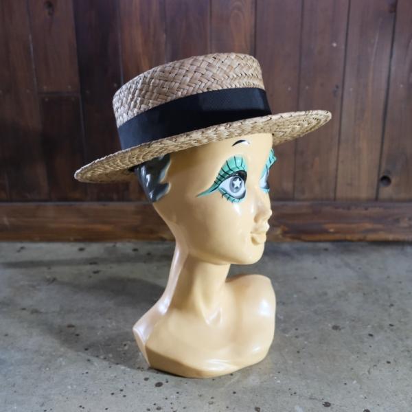 Mr.FATMAN ミスターファットマン【BLACKY BOB】 カンカン帽 カンカン