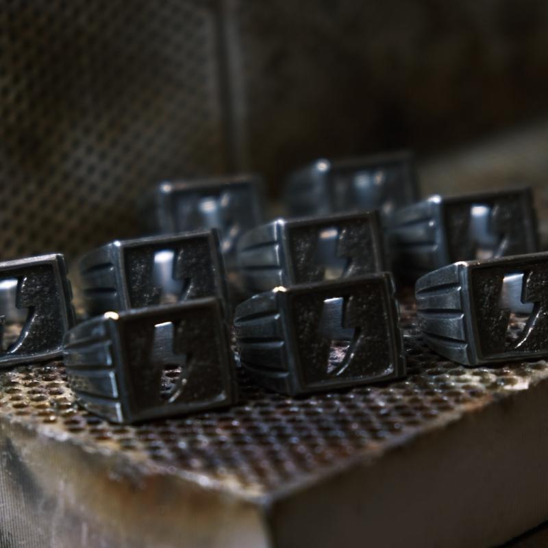 RAOING ローイング【Thunder Ring】サンダーリング 指輪 ハンドメイド シルバー SILVER925の画像