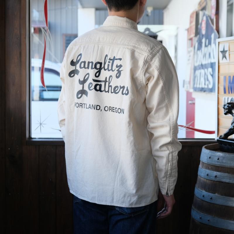 Langlitz Leathers ラングリッツレザーズ【Denim Long Sleeve Work