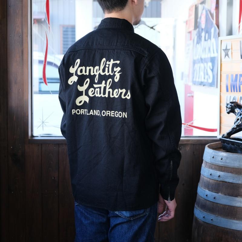 Langlitz Leathers ラングリッツレザーズ【Denim Long Sleeve Work