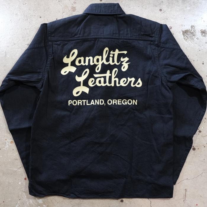 Langlitz Leathers ラングリッツレザーズ【Denim Long Sleeve Work