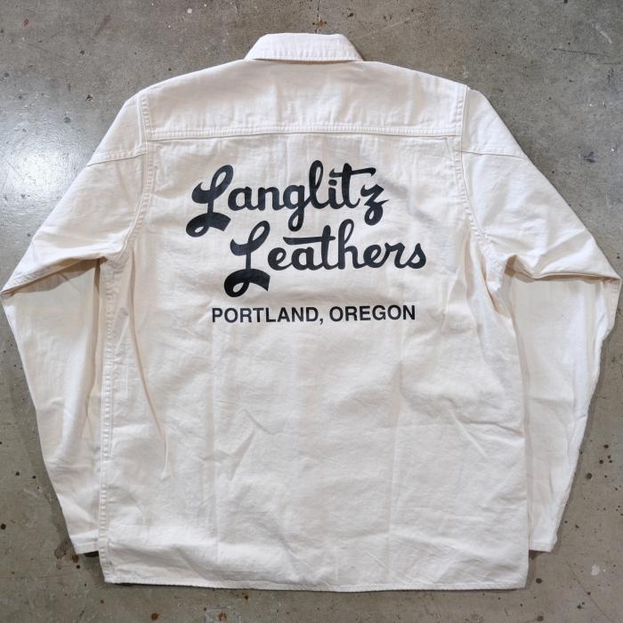 Langlitz Leathers ラングリッツレザーズ【Denim Long Sleeve Work