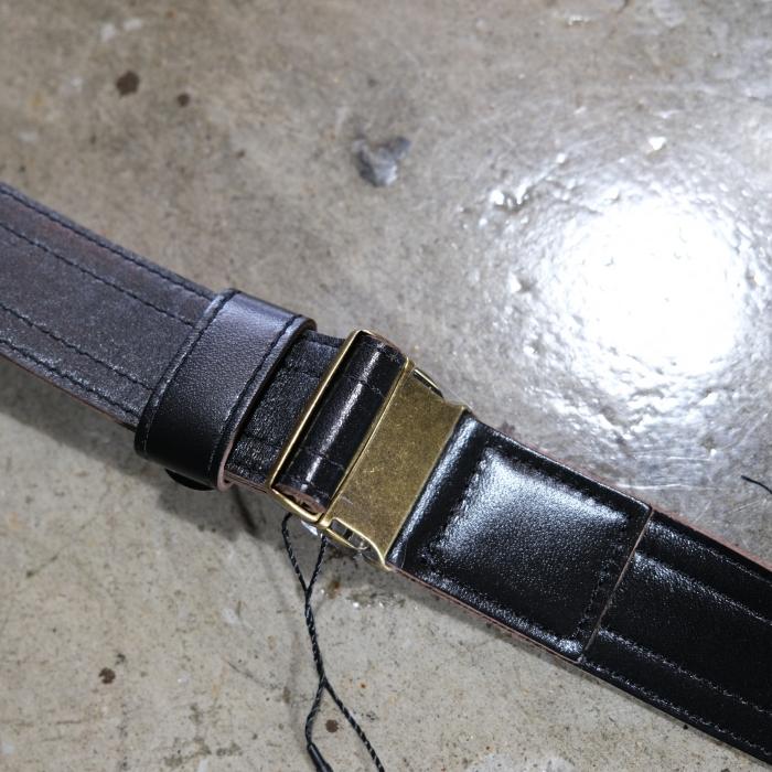 Y'2 LEATHER ワイツーレザー 【BG-09】【HORSE HIDE WAIST BAG】≪BLACK≫ホースハイドウエストバッグ 馬革 日本製の画像