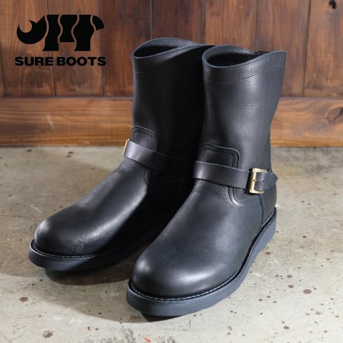 SURE BOOTS シュアブーツ【GRIDLEY】≪OIL BLK/COW ≫ グリッドリー