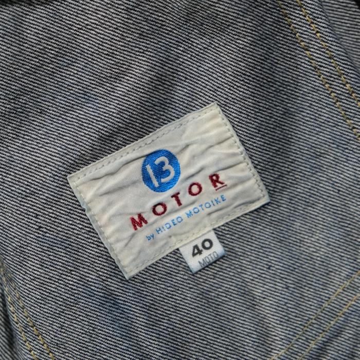 MOTOR NEW VINTAGE モーター【大戦 DENIM JACKET】大戦デニム