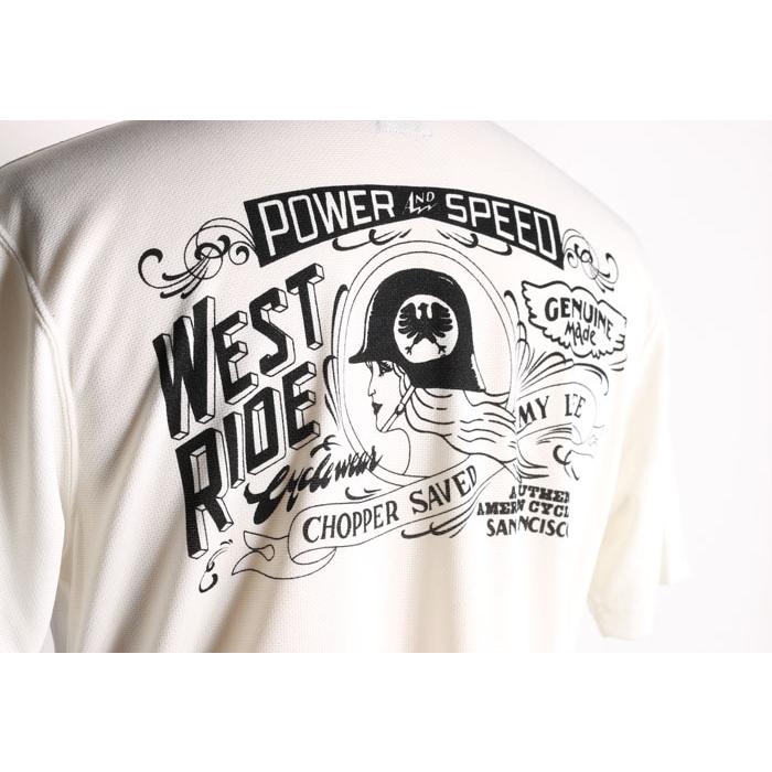 WESTRIDE ウエストライド【POWER DRY TEE-2】≪AND SPEED≫ パワー