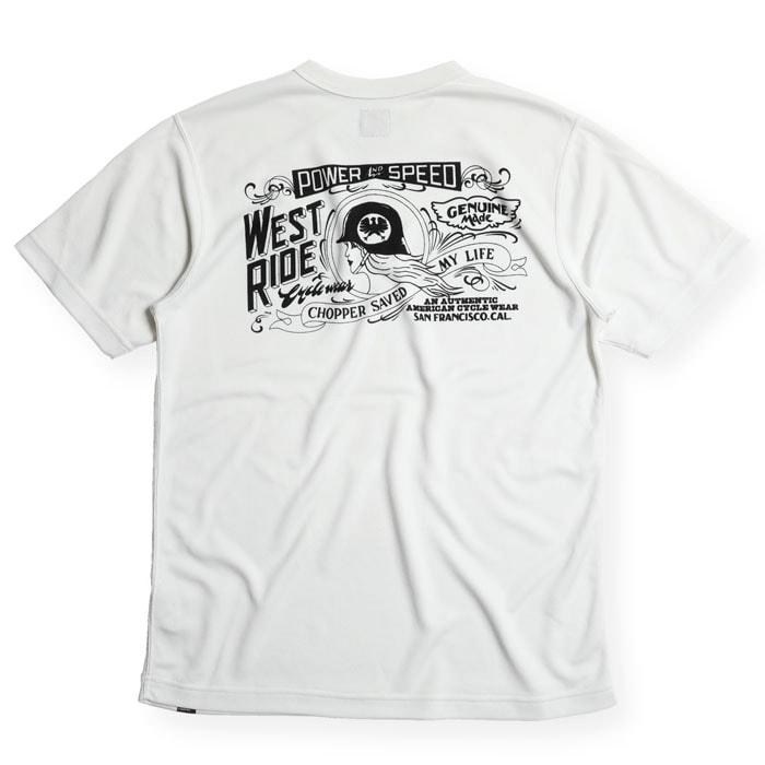 WESTRIDE ウエストライド【POWER DRY TEE-2】≪AND SPEED≫ パワー