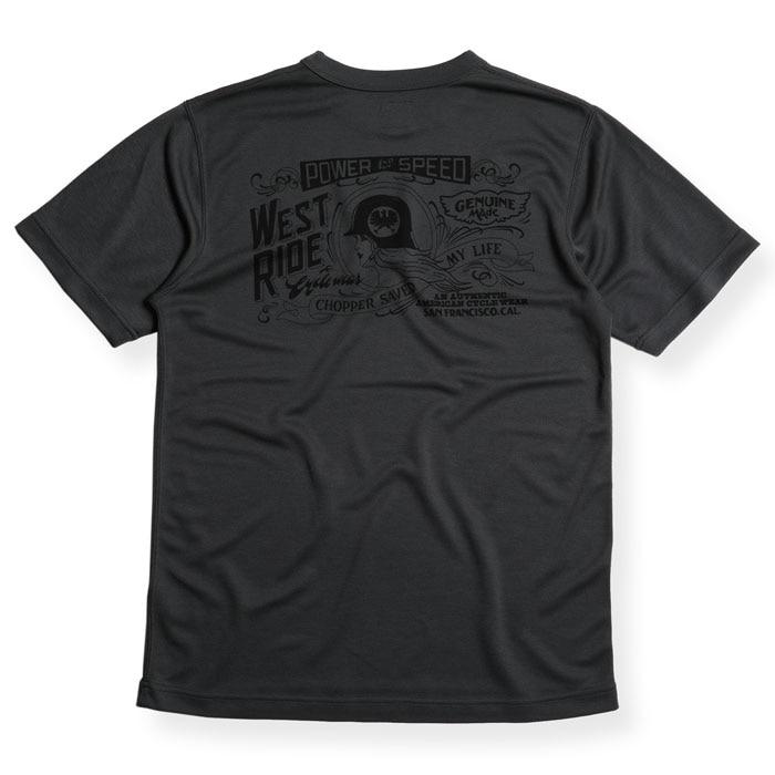 WESTRIDE ウエストライド【POWER DRY TEE-2】≪AND SPEED≫ パワー