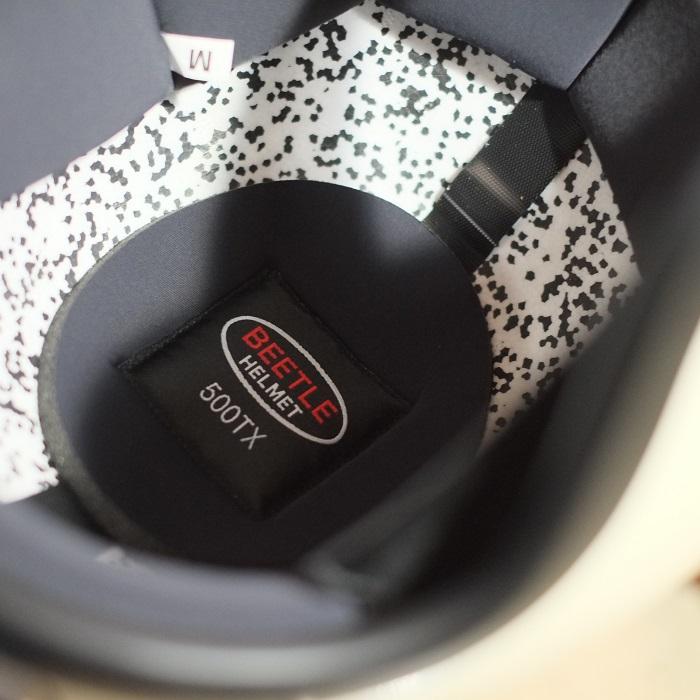 オーシャンビートル　OCEANBEETLE 500TX 装飾用 サイズM オーシャンビートル ヘルメット OCEANBEETLE BEETLE 500TX-2 ブラック