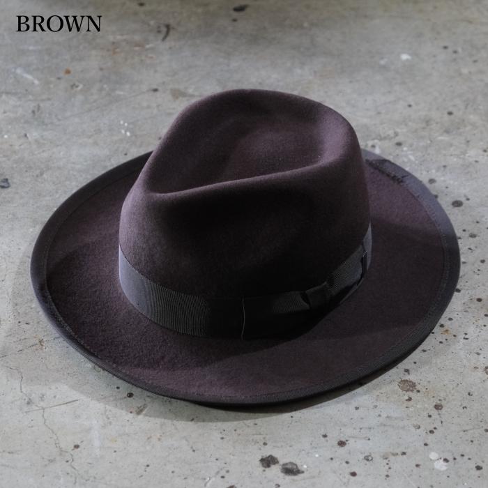 J.J. WILLIAMS FEDORA By Mr.FATMAN J.Jウィリアムズ【TWO DOLLAR WOOL