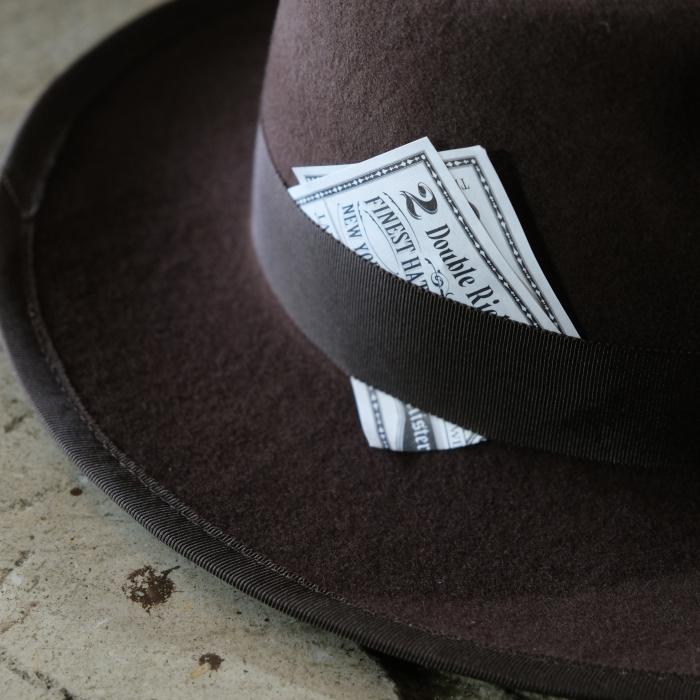 J.J. WILLIAMS FEDORA By Mr.FATMAN J.Jウィリアムズ【TWO DOLLAR WOOL