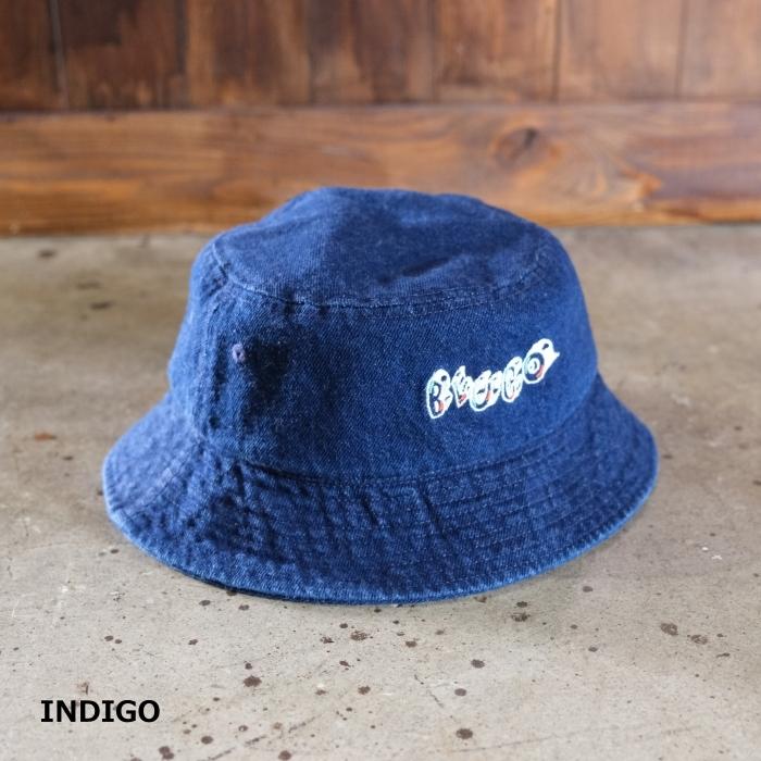BLUCO ブルコ【153-62-007】【DENIM BUCKET HAT -KICKY-】デニム