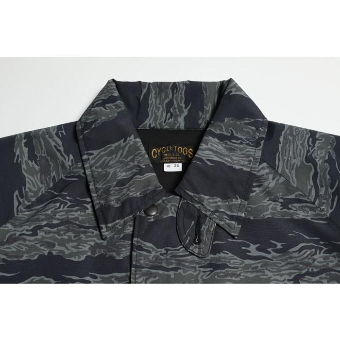 WESTRIDE ウエストライド【SUPPLEX CYCLE WINDBREAKER ≪NIGHT TIGER≫】サプレックスサイクルウィンドブレーカー コーチジャケット 完全防水 MADE IN JAPANの画像