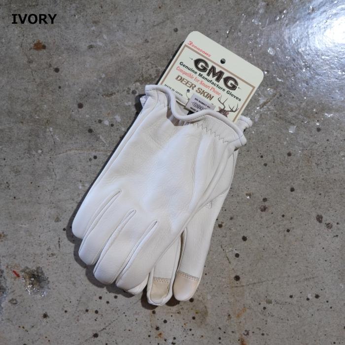 GMG ジーエムジー【GMG-07】【DEER SKIN GLOVE】≪ショート≫3シーズン