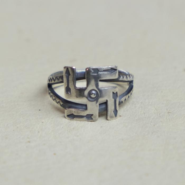 STAMP WORKS スタンプワークス≪【SWR-002】【Sprit Ring】≪Swastika 