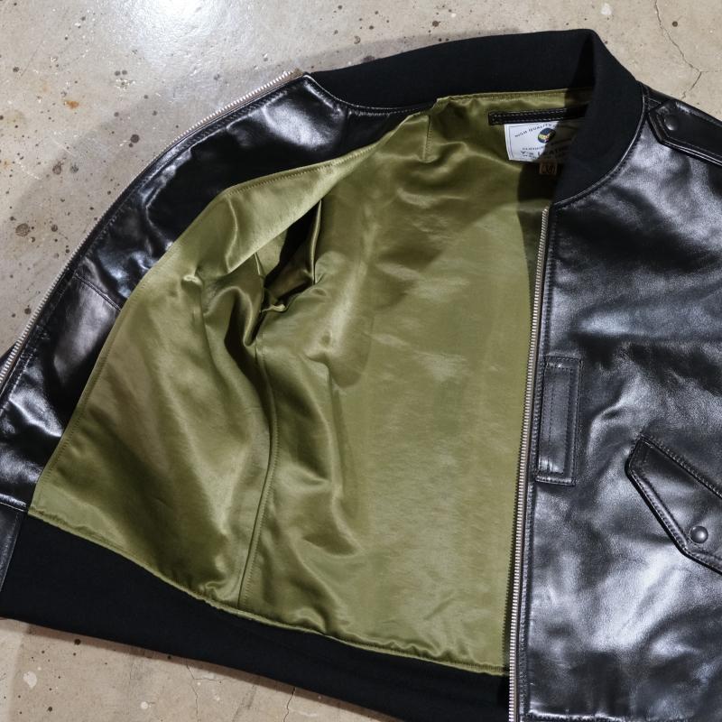 Y'2 LEATHER ワイツーレザー【L-2】【VINTAGE HORSE LIGHT Type L-2】ビンテージホースライト Type L-2 馬革 革厚約1.0ｍｍ 日本製の画像