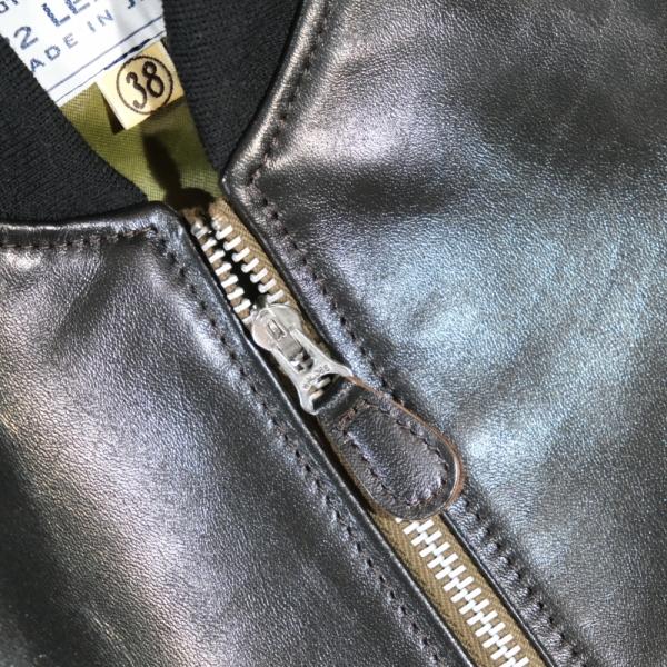 Y'2 LEATHER ワイツーレザー【L-2】【VINTAGE HORSE LIGHT Type L-2】ビンテージホースライト Type L-2 馬革 革厚約1.0ｍｍ 日本製の画像