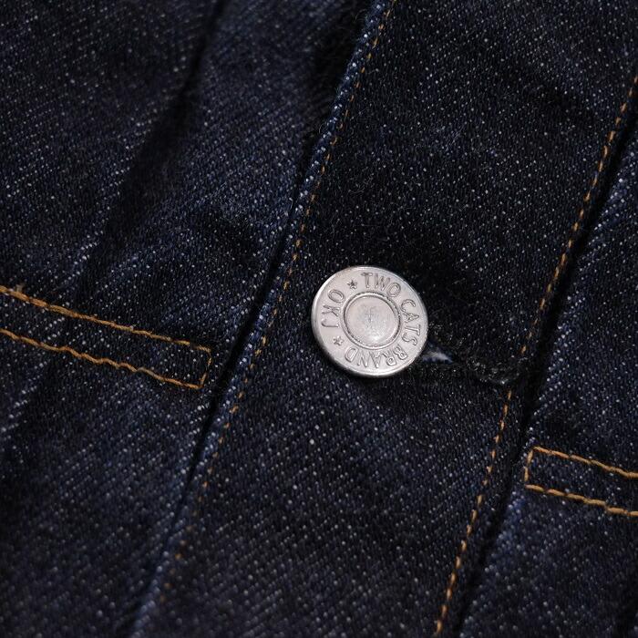 送料無料！TCB jeans(ティーシービージーンズ)TCB30's JKデニムジャケット Gジャン ファーストモデルコットン100% 14.1oz｜lahaina-mie｜05