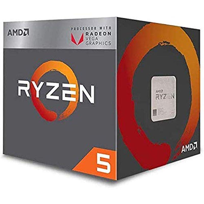 【即出荷】 Ryzen AMD 5 65W国内正規代 8スレッド / 4コア 3.7GHz cooler Spire Wraith with 3400G CPU