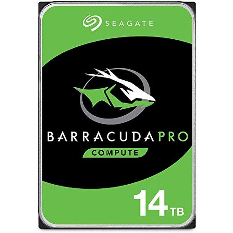 定番人気！ Seagate BarraCuda Pro 3.5" 14TB 内蔵ハードディスクHDD ヘリウム 6Gb/s 256MB 7200rpm 内蔵型ハードディスクドライブ