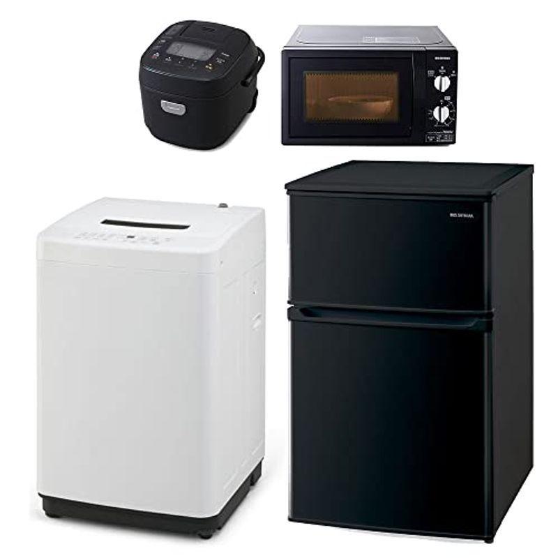 新生活家電4点セット アイリスオーヤマ 90L 家電セット 一人暮らし 洗濯機