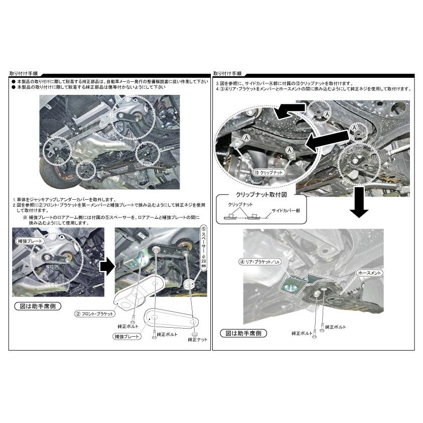 BRZ ARP SPORT アンダーガード／スタンダード トヨタ GR86 ZN8、スバル