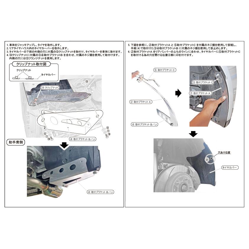 トヨタ（TOYOTA） マッドフラップ1台分（フロント+リヤ） GRヤリス