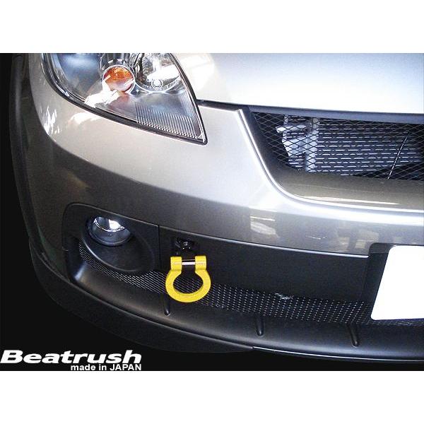 フロント スイング けん引フック 三菱 コルト RALLIART Ver. R Z27AG、マツダ ロードスター NCEC（〜2008.11）車専用 ビートラッシュ  レイル 【S105084TF-FS#】