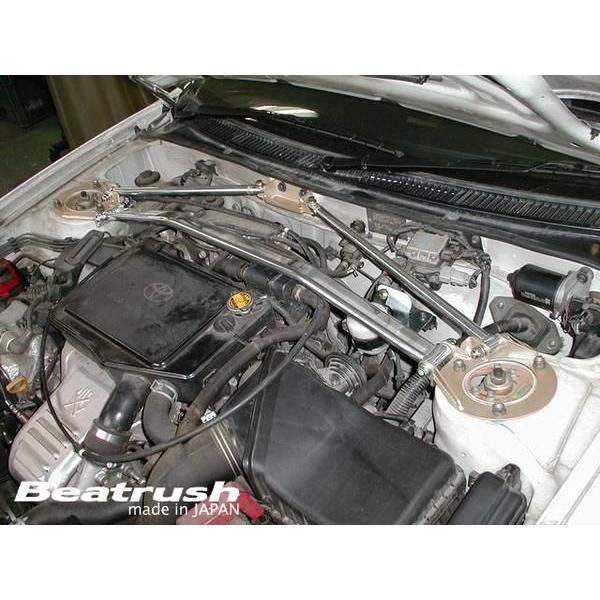 フロントタワーバー 3ポイントタイプ トヨタ セリカ ST205 ビートラッシュ レイル 【S81212-FTA】 :S81212-FTA:レイルモータースポーツ - 通販 - Yahoo!ショッピング フロントタワーバー 3ポイントタイプ トヨタ セリカ ST205 ビートラッシュ レイル 【S81212-FTA】 :S81212-FTA:レイルモータースポーツ - 通販 - Yahoo!ショッピング